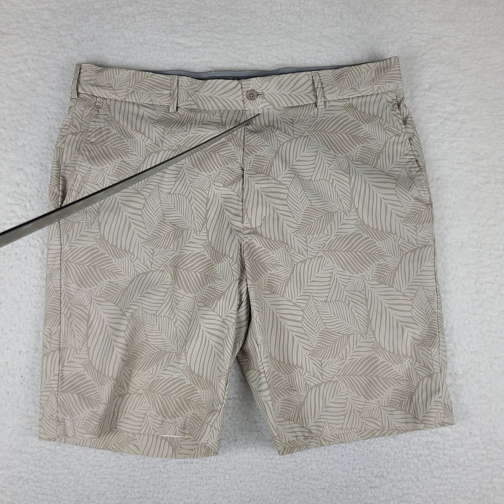 Walter‎ Hagen Shorts Mens 38 Beige 9" Majors 11 Hybrid Chino Performance Golf
